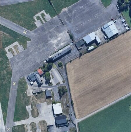 U.S. Heliport / U.S.A. Hubschrauberlandeplatz