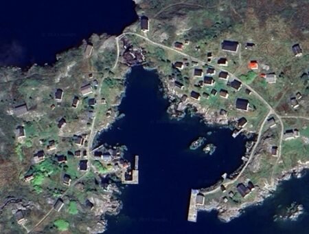 Abandoned fishing village