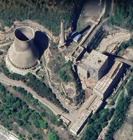 The cement factory power station