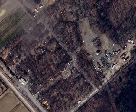 The old scrap yard
